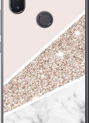Чехол на xiaomi mi8 se пастельный мрамор "4342u-1504-8094"