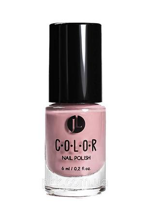 Лак для нігтів jovial luxe color 6 мл № 018 матовий глянець ніжно-рожевий