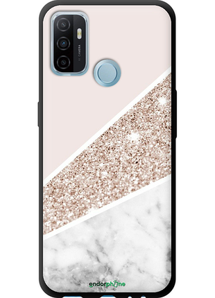 Чехол на oppo a53 пастельный мрамор "4342b-568-8094"