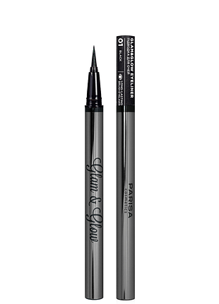 Підводка-фломастер для очей parisa cosmetics glam&glow pf-300 № 01 black daily skin care