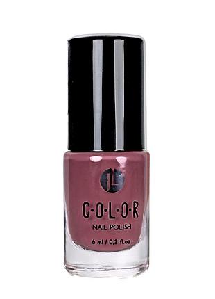 Лак для ногтей jovial luxe color глянцевый 6 мл, 081 глянцевый темно-розовый
