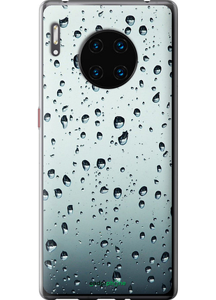 Чехол на huawei mate 30 pro стекло в каплях "848u-1796-8094", чехол для телефона
