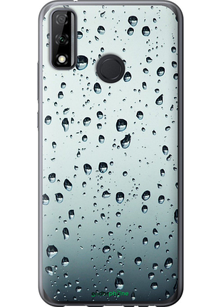 Чехол на huawei y8s стекло в каплях "848u-2027-8094", чехол для телефона