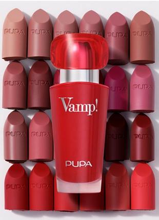 Pupa vamp! lips plumping помада для губ с эффектом объема № 107 "rosewood" (мк)