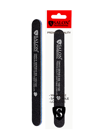 Пилочка для ногтей полировальная salon professional прямая 100/100 daily skin care