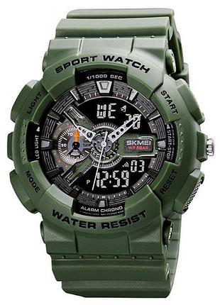 Наручные часы skmei 1688ag army green.