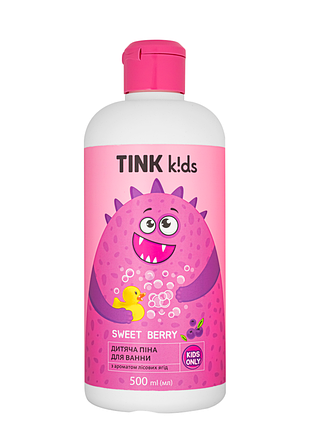 Пена для ванны детская от 3 лет tink kids sweet berry 500 мл daily skin care