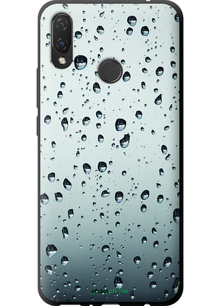 Чехол на huawei nova 3i стекло в каплях "848b-1541-8094", чехол для телефона