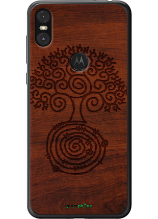 Чохол на motorola one візерунок дерева "4119u-1589-8094"