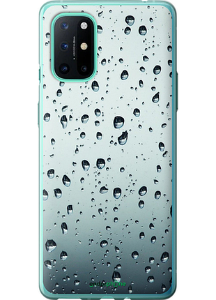 Чехол на oneplus 8t стекло в каплях "848u-2113-8094", чехол для телефона
