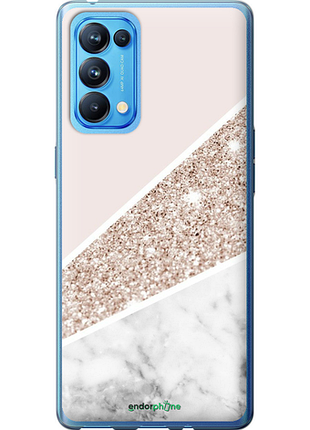 Чохол на oppo reno5 pro пастельний мармур "4342u-2239-8094"