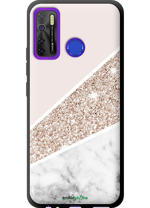Чехол на tecno spark 5 pro kd7 пастельный мрамор "4342b-2445-8094", чехол для телефона