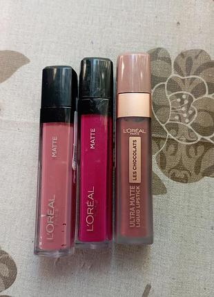 L'oréal помада тон 401,407,862