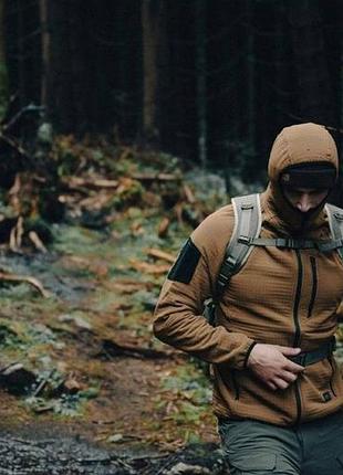 Флисовая кофта helikon patriot pro coyote