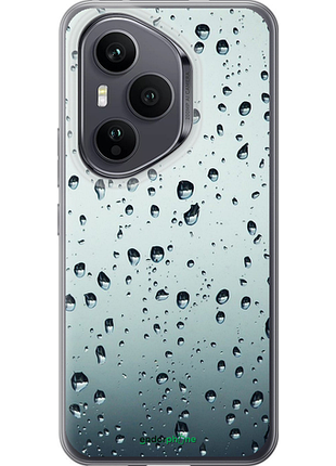 Чехол на huawei honor 400 pro 5g стекло в каплях "848u-4036-8094"