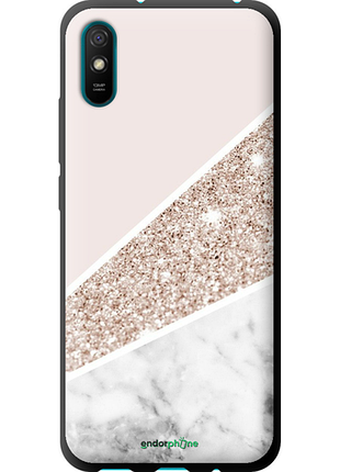 Чехол на xiaomi redmi 9a пастельный мрамор "4342b-2034-8094", чехол для телефона