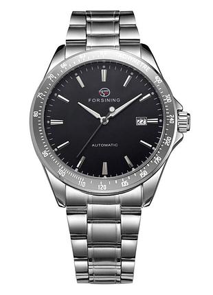 Наручные часы наручные часы наручные время наручныеремя forsining 8294 silver-black steel, часы наручные, часы мужские,