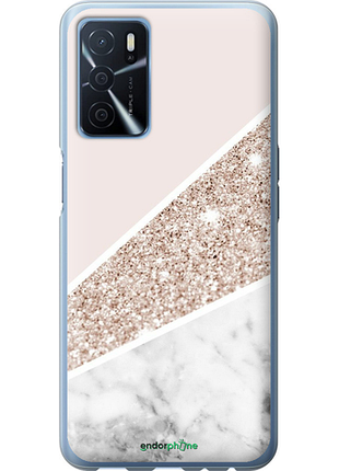 Чехол на oppo a16 пастельный мрамор "4342u-2469-8094", чехол для телефона
