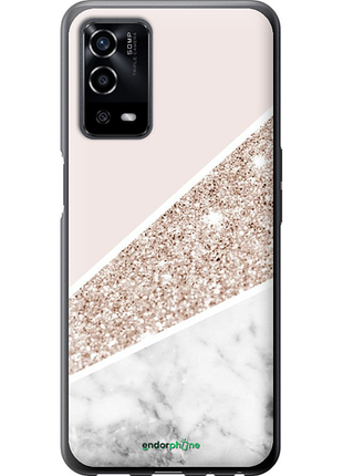 Чехол на oppo a55 пастельный мрамор "4342u-2273-8094"