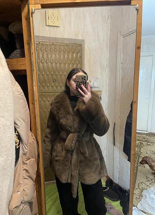 Шоколадна  шубка