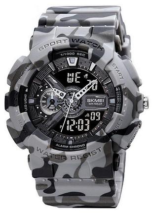 Наручные часы skmei 1688cmgy camo gray.