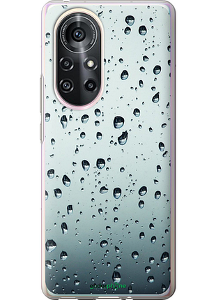 Чехол на huawei nova 8 pro стекло в каплях "848u-2246-8094", чехол для телефона