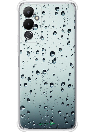 Чехол на tecno pova 4 lg7n стекло в каплях "848sp-2967-8094", чехол для телефона, чехол для телефона, чехол для телефона