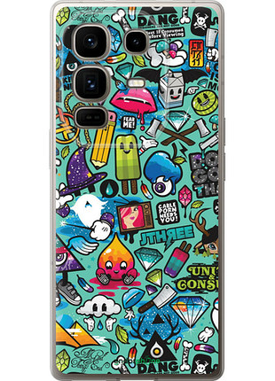 Чехол на infinix note 50 pro+ стикер бомбинг 1 "693u-4041-8094"