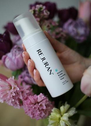 Зволожуюча піна для вмивання rejuran moisture bubble cleansing water 150 мл