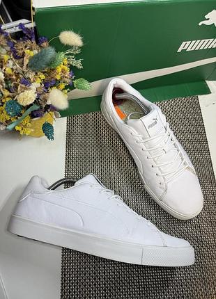 Оригинальные кожаные кроссовки puma