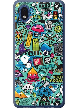 Чохол на samsung galaxy a01 core a013f стикер бомбінг 1 "69312-2065-8094", чохол для телефона