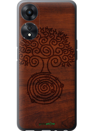 Чохол на oppo a78 5g візерунок дерева "4119u-3169-8094", чохол для телефона