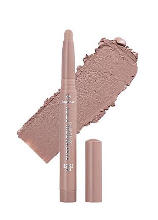 Тіні-олівець для повік перламутрові bogenia long lasting eyeshadow stick bg912, 008 бежевий daily skin care