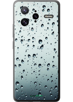 Чехол на xiaomi redmi k80 pro стекло в каплях "848u-4145-8094", чехол для телефона