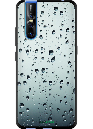 Чехол на vivo v15 pro стекло в каплях "848b-1763-8094", чехол для телефона