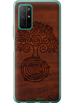 Чехол на huawei honor 30s узор дерева "4119u-1897-8094", чехол для телефона