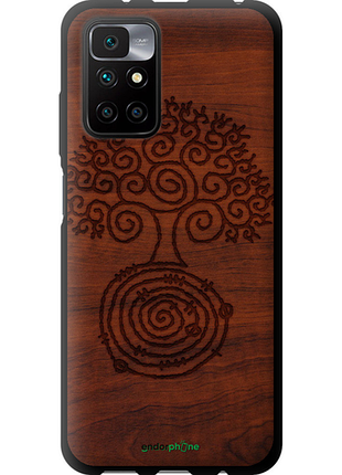 Чехол на xiaomi redmi 10 узор дерева "4119b-2488-8094"