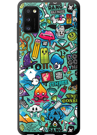 Чехол на samsung galaxy a41 a415f стикер бомбинг 1 "693b-1886-8094"
