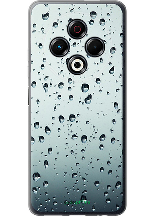 Чехол на tecno spark 30 4g стекло в каплях "848u-3894-8094", чехол для телефона