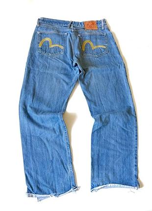 Мужские винтажные джинсы evisu