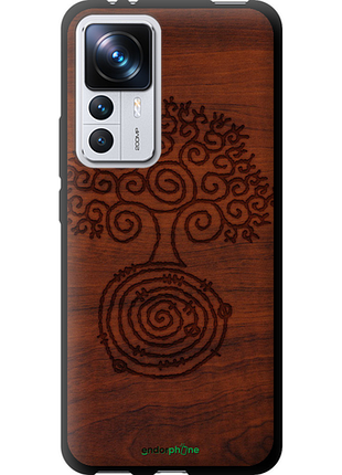 Чехол на xiaomi 12t pro узор дерева "4119b-2869-8094"
