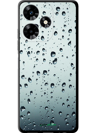 Чехол на infinix hot 30 стекло в каплях "848b-3046-8094", чехол для телефона