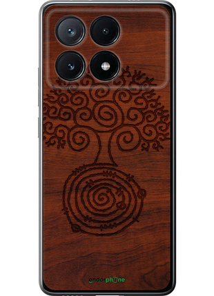 Чехол на xiaomi poco x6 pro узор дерева "4119u-3497-8094", чехол для телефона