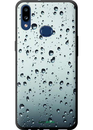 Чехол на samsung galaxy a10s a107f стекло в каплях "848b-1776-8094"