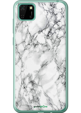 Чохол на huawei y5p мармур білий "4480u-1936-8094", чохол для телефона