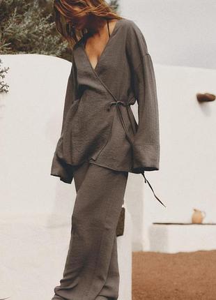 Стильне котонове кімоно як zara