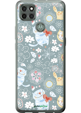 Чехол на motorola g9 power котята v3 "1223u-2229-8094"