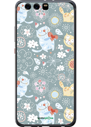 Чехол на huawei p10 plus котята v3 "1223u-963-8094", чехол для телефона