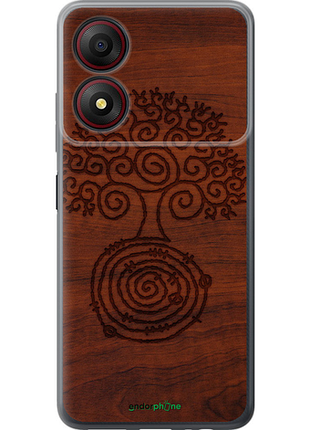 Чехол на zte blade a34 узор дерева "4119u-3989-8094"