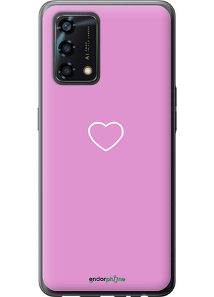Чехол на oppo a95 сердце 2 "4863u-2345-8094", чехол для телефона